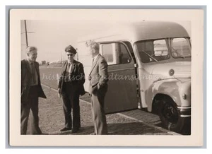 Bremerhaven 1959 - Postauto Fahrer Beruf Post - Altes Foto 1950er - Bild 1 von 2