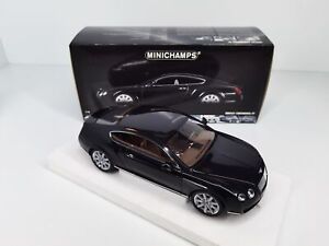 1:18 - Minichamps - 100139020 Bentley Continental GT Black Metallic // VO 2 528