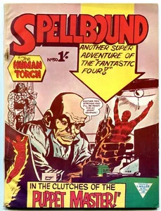 PULP: SPELLBOUND #50 1964-CÓMIC BRITÁNICO-ATLAS HORROR REIMPRESIONES-ANTORCHA HUMANA-ve... - Imagen 1 de 1