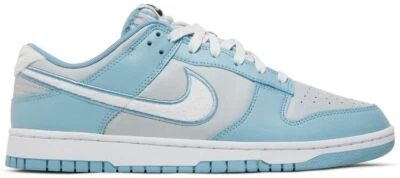 Nike Dunk Low Fleece Swoosh - Azul Claro FB1871-011 Hombres Talla Foto 1 de 4