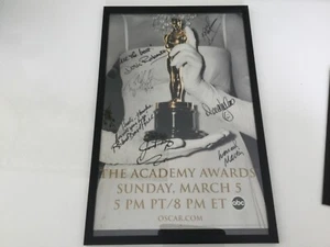 78th Annual Academy Awards Signed Cardboard Poster W/Program - Picture 1 of 3