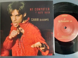 Prince (feat Kate Bush) My Computer & Shhh (7" Single Musikexpress) - Picture 1 of 2