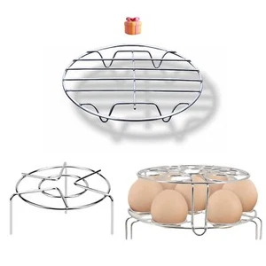 304 Stainless Steel Steam Rack for Instant Pot Cooking Trivet Rack Holder Egg... - Picture 1 of 8