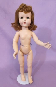 18" HARD PLASTIC HONEY WALKING DOLL by EFFANBEE 1950s to DRESS - Picture 1 of 3