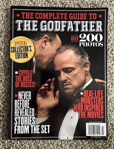 COMPLETE GUIDE TO THE GODFATHER MAGAZINE - MARLON BRANDO, Al Pacino, 2019 - Foto 1 di 7