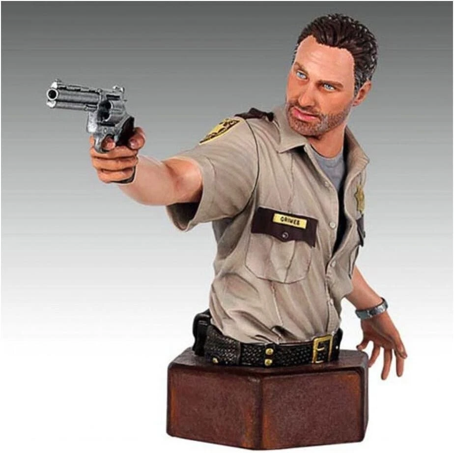 Mini busto Walking Dead Sheriff Rick Grimes de Gentle Giant Foto 1 de 1