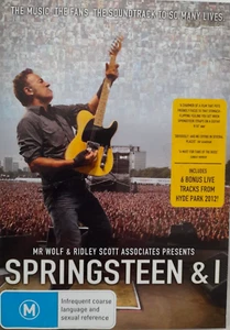 SPRINGSTEEN & I - MR WOLF RIDLEY SCOTT DOCUMENTARY - DVD - Picture 1 of 3