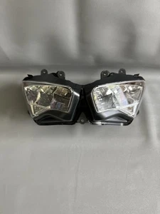 Used working 2019-23 Kawasaki ZX6R ZX636 K Front Headlight Lamp assembly cracked - Picture 1 of 24