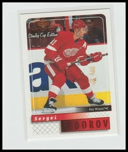 1999-00 Upper Deck MVP Stanley Cup Edition #64 Sergei Fedorov - Foto 1 di 2