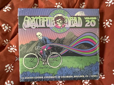 Grateful Dead Dave’s Picks Vol 20: CU Events Ctr, U of Colorado 12/9/81 3CD NEW! Foto 1 de 2