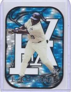 2000 Skybox E-X TONY GWYNN E-Xceptional Blue /250 San Diego Padres HOF - Bild 1 von 2