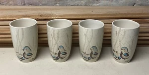 Vintage Red Wing Geschirr BOB WEISS 12 Unzen Becher Glas (e) SELTEN RARITÄT Wachtel - Bild 1 von 3