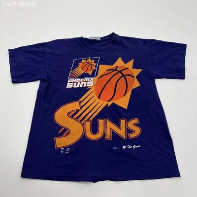 Vintage 90s Phoenix Suns NBA The Game T-Shirt Single Stitch Sz M - Image 1 of 4