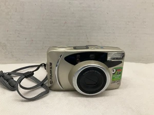 Fuji film point and shoot film camera 35mm 140ez Zoom date Cam Flash Vtg Working - Picture 1 of 14