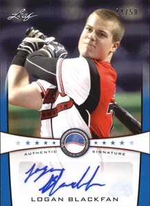 2013 Leaf Power Showcase Autographs Blue #LB1 Logan Blackfan/50 - Picture 1 of 2