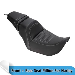 High-Top Rider Seat Passenger Pillion For Harley Nightster RH975 Special RH975S - Picture 1 of 12