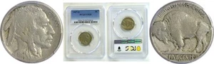1917-S 5C Buffalo Nickel PCGS VF-25 - Picture 1 of 3