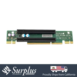 Scheda riser server Supermicro 1U doppia espansione PCIe x16 lato sinistro WIO UIO - Foto 1 di 6