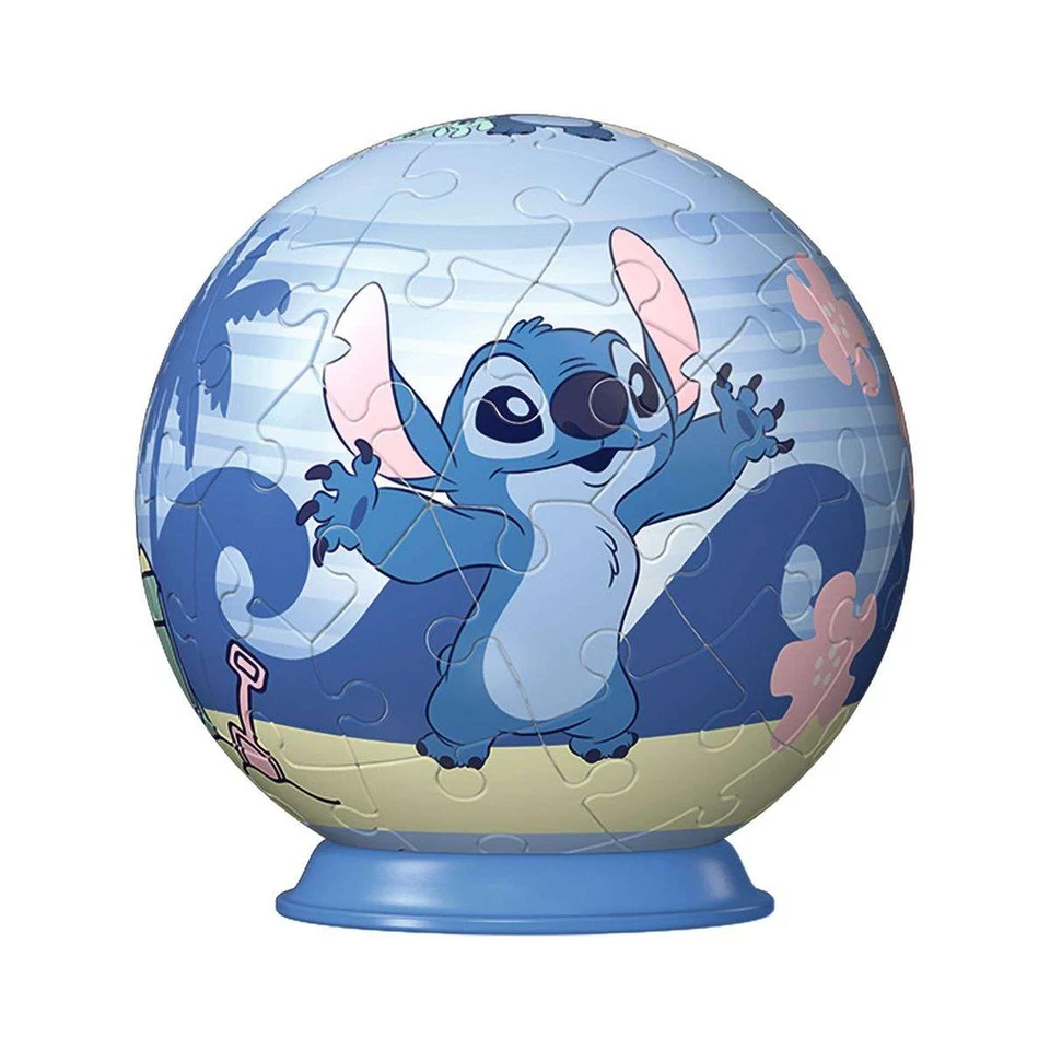 Ravensburger Disney Stitch 3D Puzzle Ball 55 Piece Jigsaw Puzzle NEW - image 1 of 1