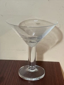 Vaso Martini de repuesto de vástago largo grueso Krosno Polonia - Imagen 1 de 5