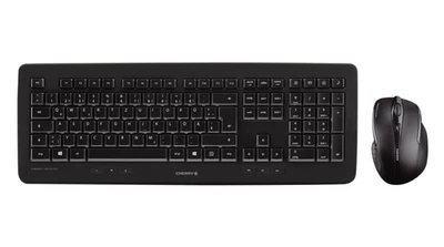 Cherry JD-0520EU-2 DW 5100 USB Wireless RF - English (US) - Black - USB Wireless - Image 1 of 3