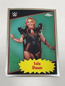 2025 Topps Chrome WWE Wrestling 1985 Topps Current - Isla Dawn - Picture 1 of 2