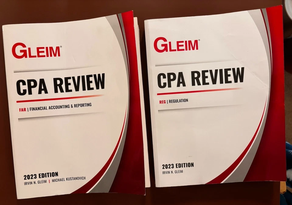 Gleim CPA Review 2 2023 Edition’s.  Financial Accounting & Reporting. Regulation - Image 1 of 3