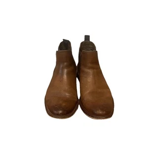 Bar III Men's Jesse Oxford Leather Loafers Tan Brown 9M - Picture 1 of 5