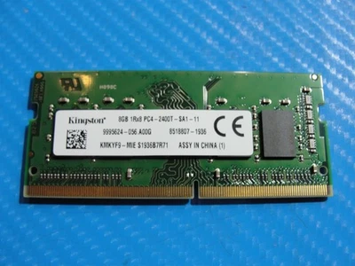 Dell 7740 Kingston 8GB 1Rx8 PC4-2400T Memory RAM SO-DIMM KMKYF9-MIE - Image 1 of 2