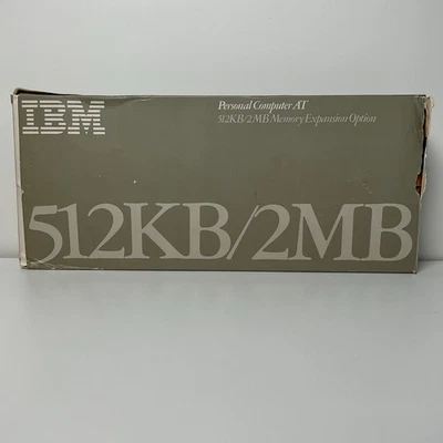 IBM Personal Computer AT 512KB/2MB Memory Expansion Option 6450343 - Open Box - Image 1 of 4