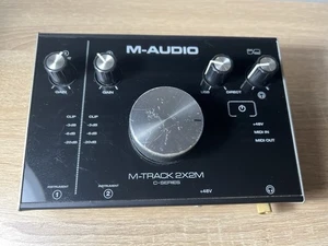 UNTESTED! M-Audio M Track 2X2M C-Series USB Audio Interface Unit Only - Picture 1 of 7