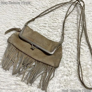 Miu Miu Crossbody Shoulder Bag Suede & Leather Y2K 90s Archive - Picture 1 of 15