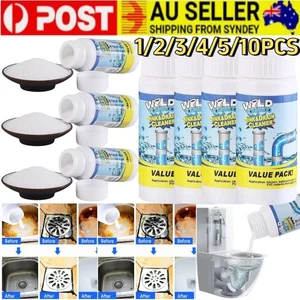 10PCS Wild Tornado Powerful Sink Drain Cleaner High Efficiency Clogging Cleaner - Picture 1 of 19