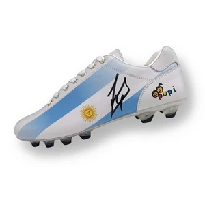 Bota de fútbol firmada por Javier Zanetti Pantofola d'Oro Lazzarini x Pupi FG - Imagen 1 de 5