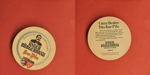 Unser Bürgerbräu Bad Reichenhall Unser Bestes Brauerei Bierdeckel Bier - Picture 1 of 1