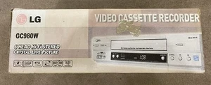 Vintage LG GC980W VCR TESTED & WORKING With Box And Papers - Picture 1 of 14