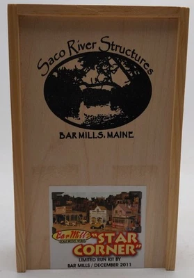 Kit de construcción de tirada limitada "Star Corner" de Bar Mills HO MT/Box Foto 1 de 2