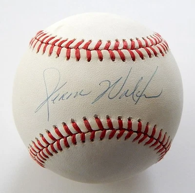 Jerome Walton Signed Rawlings Official NL Baseball Autograph Auto - Image 1 of 3