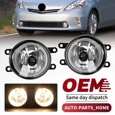 Pair of Fog Lights For 2011-2015 LEXUS IS250 IS350/2011-2013 LEXUS CT200H - Image 1 of 4