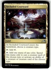 Secluded Courtyard Kamigawa: Neon Dynasty Regular MTG - Bild 1 von 2
