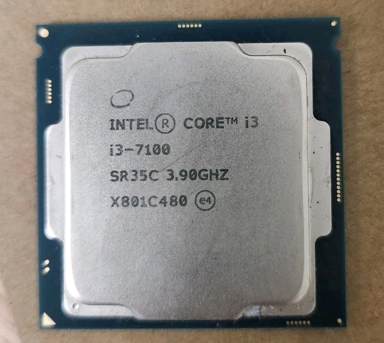 Procesador Intel Core i3-7100 SR35C de 3,90 GHz Foto 1 de 1