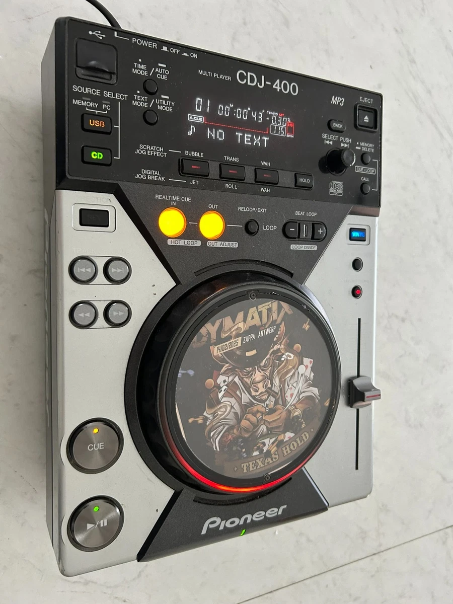① 込 プラッター難あり Pioneer CDJ-400 MP3プレーヤー ① 込