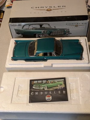 ERTL Collectibles 1957 Chrysler 300c  1:18 Scale Chrysler Collect Teal VERY RARE - Image 1 of 4