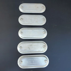 5 Copricorpo Condotto Vintage Crouse Hinds 470 1-1/4" Acciaio  - Foto 1 di 9