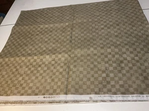 Mill Creek Fabrics “Inglewood”fabric  gold 1/2” checked 44" wide 3 yards - Picture 1 of 6