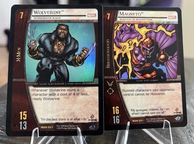 Lote (x58) 2004 Vs System Marvel Origins con lámina en muy buen estado Foto 1 de 3