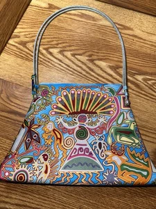 Pineda Covalin Damen Handtasche The Great Alien Entführung Stammeskunst Drahtgriff - Bild 1 von 6
