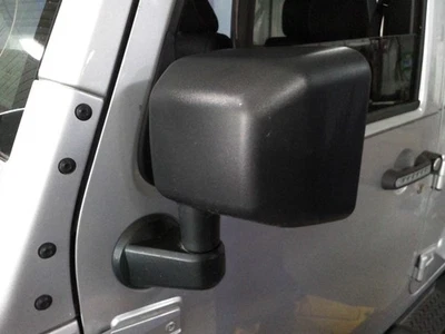Espejo retrovisor puerta conductor lado izquierdo Jeep Wrangler 11 12 13 eléctrico negro texturizado Foto 1 de 3
