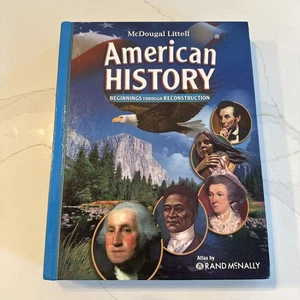 American History, Grades 6-8 - Hardcover, by Holt Mcdougal; Garcia - Good - Picture 1 of 8