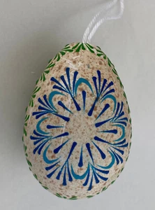 Osterei Hühnerei Ostern Osterstrauch Osteranhänger Handarbeit 3520/22 - Picture 1 of 3